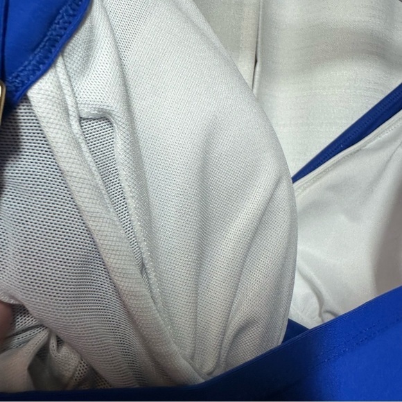 NEW BLEU Rod Beattie Tankini Top Womens 8D Let's Get Twisted Swim Cobalt Blue - Picture 9 of 12